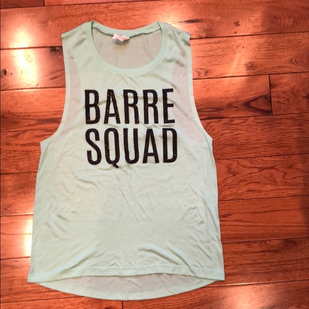 Custom made “barre squad” Tank